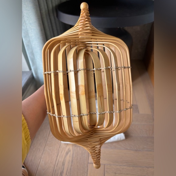 Cult Gaia Lilleth Natural Bamboo Bag - Picture 12 of 16